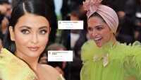 Deepika Padukone fangirling over Aishwarya Rai Bachchan's Cannes 2019 look 