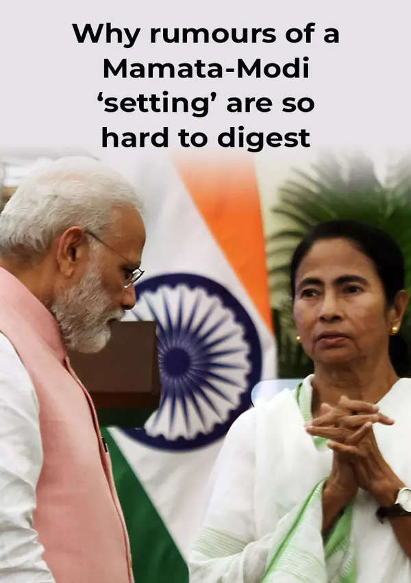 Why a Mamata-Modi 'setting' is so hard to believe