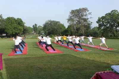 India celebrates International Yoga Day