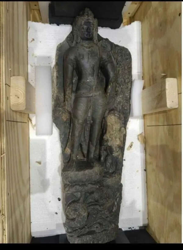 Artefact seized at B’luru airport turns out to be stolen Nepalese antiquity