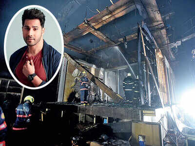 Fire on the sets of Varun Dhawan and Sara Ali Khan's Coolie No 1