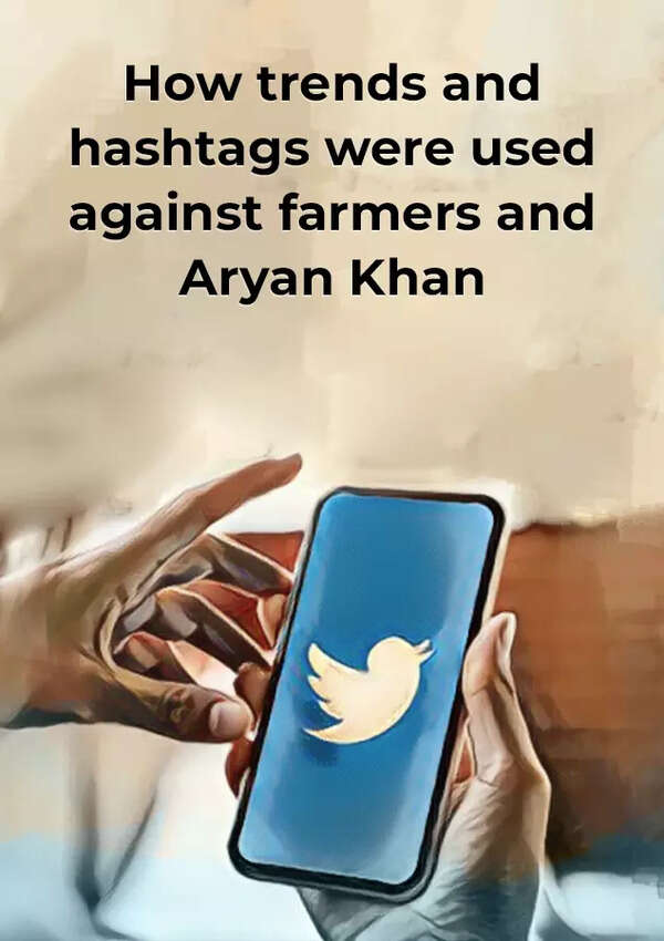 How trends and hashtags were used against farmers and Aryan Khan