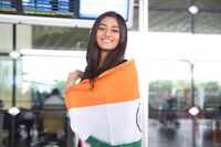 Shreya Shanker leaves for Miss United Continents 2019 pageant 