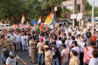 Congress protests delay in Gurgaon Civil Hospital, warns of indefinite hunger strike