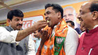 Former minister in Arvind Kejriwal government Kapil Mishra joins BJP 