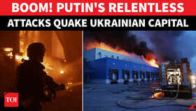 Putin Military 'WIPES OUT' Kyiv; Huge Fire In Ukraine Capital As Russia Hammers Zelensky HQ
