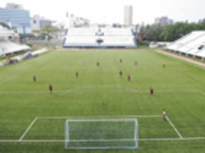 I-League boost for city
