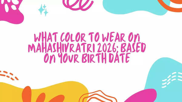 What color to wear on Mahashivratri 2026; based on your birth date