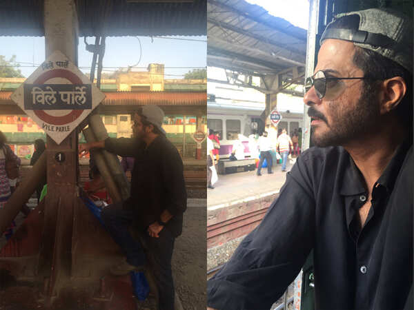 24 actor Anil Kapoor finds way to avoid Ganpati traffic, travels with wife in local