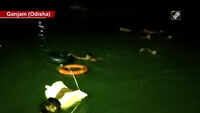 Watch: Fire service team rescues baby monkey trapped inside reservoir in Odisha’s Ganjam 