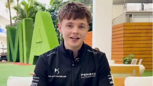 Taylor Barnard stands apart as Formula E drivers reveal their favorite pancake toppings, watch
