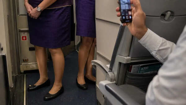 'Zoomed camera focusing on legs': Drunk flyer films female crew on Hyderabad–Udaipur flight, booked after onboard ruckus