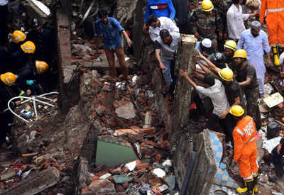 Ghatkopar building collapse matter echoes in Maharashtra Assembly