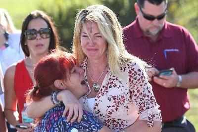 Florida Douglas High school shooting: Survivor hid in closet just as her grandfather did almost 70 years ago in first US school massacre