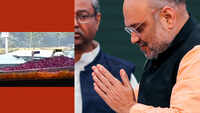 Election Results: BJP chief Amit Shah reaches BJP headquarters in New Delhi 