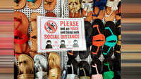 Customers and shop owners in Colaba observe safety measures in Unlock 3 mode 