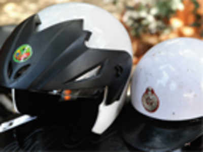 Before targeting bikers, cops will comply with ISI helmets