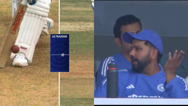 Virat Kohli's costly DRS error leaves Rohit Sharma frustrated