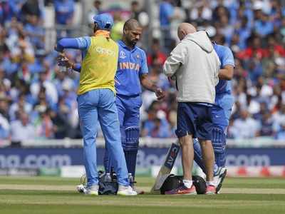 Shikhar Dhawan to be placed under medical observation, BCCI takes a decision on his replacement