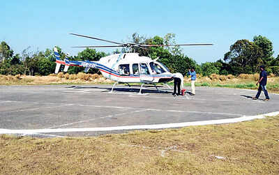 Heli-tourism makes a comeback to Udupi