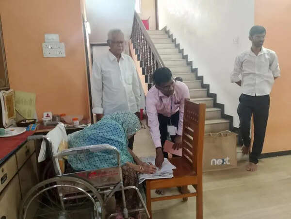 Democracy goes knocking on doors of centenarian voters for Tamil Nadu assembly elections 2026
