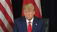 Trump jousts with reporters over Ukraine call 
