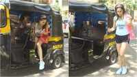 Sara ditches luxury car, takes auto rickshaw ride for her workout session 