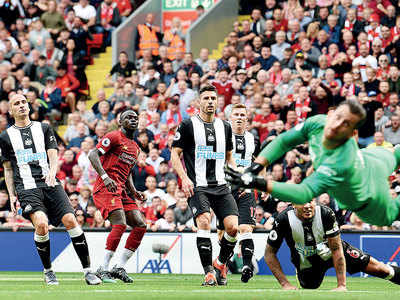 Liverpool beat Newcastle United to win fifth consecutive match