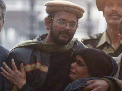 Hamid Ansari’s back, amid tears and prayers