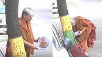 Watch: Twisha Sharma&rsquo;s mother-in-law seen feeding stray dogs after HC quashes anticipatory bail; CBI custody looms