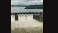 Tourists on joyride shoot picturesque video of river Narmada at Statue of Unity 