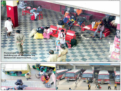 As Bengalureans get ready to board the buses for Deepavali, the risk of covid-19 spreading its tentacles in Karnataka goes up a notch