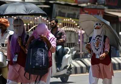 Slight relief from heat in Andhra, Telangana