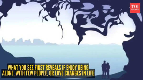 Optical illusion personality test: Baby, couple, trees? What you see first reveals if you enjoy being alone, with few people, or love changes in life