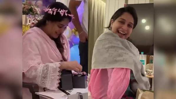 From designer shawls to outfits: Dipika Kakar showered with expensive and thoughtful gifts on her first birthday as a new mom