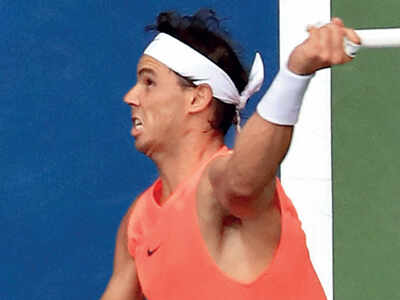 Rafael Nadal made to dig deep