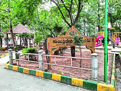 Good news for visitors of Gayathri Devi Park