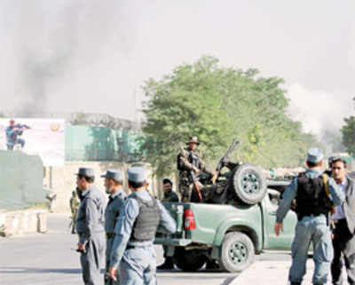 11 killed as Taliban attack Afghan palace, CIA base