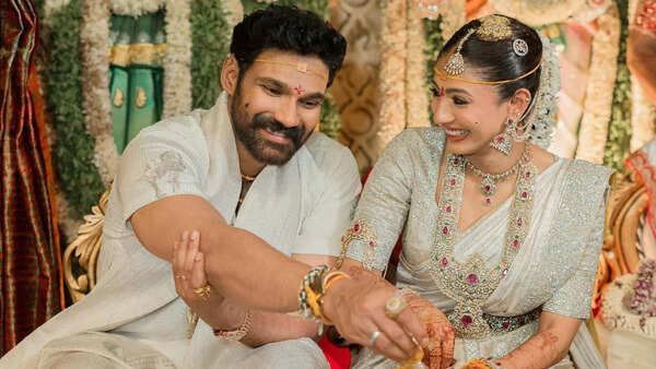 A Tirumala Wedding: Bellamkonda Sreenivas & Kavya tie the knot