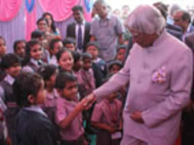 Kalam ignites minds of city school children