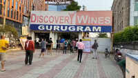 Liquor shops: Gurugram witnesses brisk business 