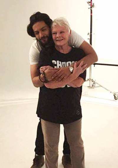Victoria and Abdul lead pair Ali Fazal and Judi Dench come forth to spread the message of Choose Love for refugees