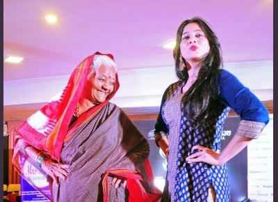 Karnataka: Elderly woman shares ramp with Harshika Poonacha on Mother’s Day; actress posts cute pictures