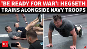 'I Won't Fight Iran, You Will': Hegseth Fires Up Navy Troops As Tehran Frustrates Trump | WATCH
