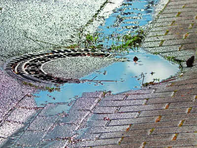 Overflowing manholes threaten public health