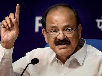 I should not talk about politics in this responsibility: Vice President-elect Venkaiah Naidu
