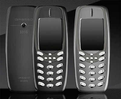 Nokia 3310 gets a pricey titanium retro makeover