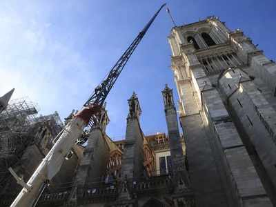 Renovation of France's Notre-Dame to resume on Monday