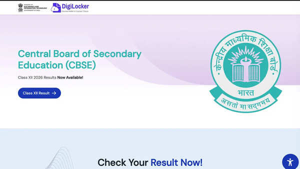CBSE Class XII result 2026 declared, overall pass percentage stands at 85.20%; girls outperform boys again