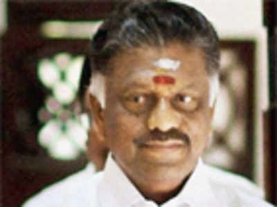 Panneerselvam is the new TN chief minister